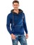 Cipo&Baxx C44200 Çift Kat Yaka Cepli Mavi Erkek Sweatshirt 1