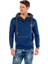 Cipo&Baxx C44200 Çift Kat Yaka Cepli Mavi Erkek Sweatshirt 2