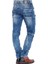 Cipo&Baxx C-1178 Parça Dikişli Cep Detaylı Mavi Erkek Kot Jeans 4