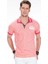 Cipo&Baxx CT416 Polo Yaka Nakışlı Slim Fit Pembe Erkek Tişört 5