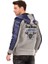 Cipo&Baxx CL312 Kapşonlu Kalın Kışlık Gri Erkek Sweatshirt 4