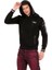 Cipo&Baxx CL303 Baskılı Kapşonlu Siyah Erkek Hodie Sweatshirt 3