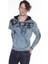 Cipo&Baxx CL279 Kurukafa Baskılı Yırtık Mavi Erkek Sweatshirt 3
