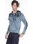 Cipo&Baxx CL279 Kurukafa Baskılı Yırtık Mavi Erkek Sweatshirt 4