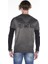 Cipo&Baxx CL265 Gri Siyah Slim Fit Kanat Baskılı Erkek Sweatshirt 3