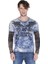 Cipo&Baxx CL265 İki Katlı Kollu Yıkamalı Mavi Erkek Sweatshirt 4
