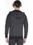 Cipo&Baxx CL251 Deri Parçalı Kapşonlu Siyah İnce Erkek Sweatshirt 4