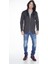 Cipo&Baxx CL238 Armalı Kapşonlu Uzun Erkek Gri Sweatshirt 4