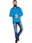 Cipo&Baxx CH125 Turkuaz Mavi Renk Slim Fit Spor Erkek Gömlek 4