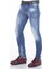 Cipo&Baxx CD319B Açık Mavi Slim Fit Dar Paçalı Erkek Kot Pantolon 3
