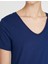 Kadın V Yaka T-Shirt 5