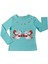 Kız Çocuk Tshirt Yaka Inci Taş 1