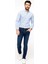 Sax Mavisi Slim Fit Gömlek 3