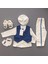 Erkek Bebek Mevlüt Takımı Seti 223 Petite Ponpon Baby Blue 1