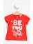 Kız Bebek Baskılı Kısa Kollu T-Shirt 1