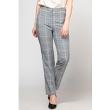 Fashion Light Gri Ekoseli Pantolon FL0028