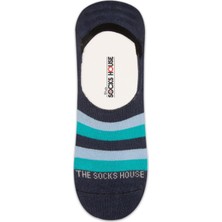 The Socks House Yeşil Çember Desenli Footie