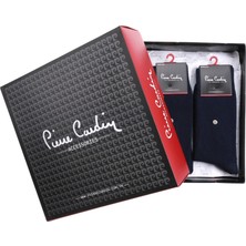 Pierre Cardin Kışlık Termal Yünlü Erkek Çorap 12'li Paket Lacivert 503
