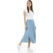 Vero Moda Vmmia Hr Button Summer Skirt Ga Kadın Etek 10209534