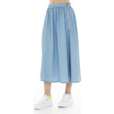 Vero Moda Vmmia Hr Button Summer Skirt Ga Kadın Etek 10209534