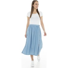 Vero Moda Vmmia Hr Button Summer Skirt Ga Kadın Etek 10209534