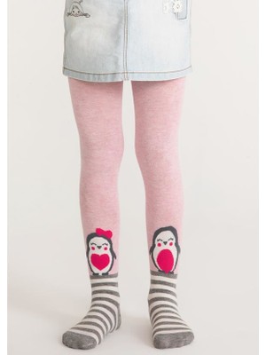 Penti Kız Çocuk Penguin Family Külotlu Çorap