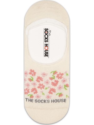 The Socks House Çiçek Desenli Footie