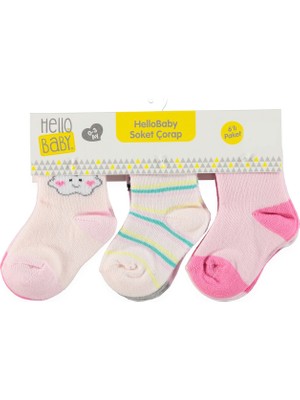 Hello Baby 6'lı Soket Çorap