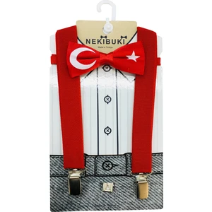 By Leyal For Kids Erkek Bebek Papyon Ve Askı Set