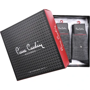 Pierre Cardin Kışlık Termal Yünlü Erkek Çorap 12'li Paket Antrasit 504