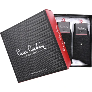 Pierre Cardin Kışlık Termal Yünlü Erkek Çorap 12'li Paket Siyah 504