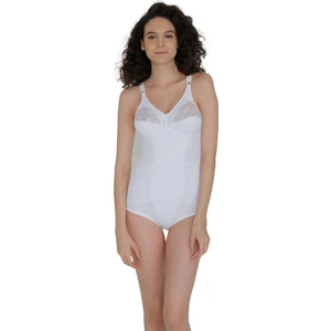 4030 Özel Saten Kumaş Boy Korse Beyaz