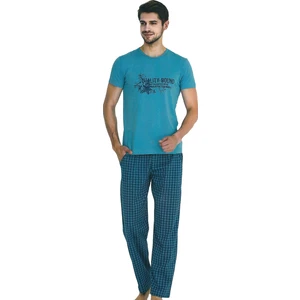 3730 Erkek Yazlık Kısa Kol Pijama Takım