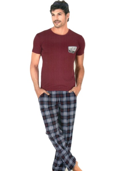 Berland 3744 Erkek Modal Kısa Kol Pijama Takım