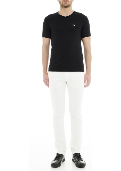 2 Pack Erkek T Shirt 8N1D62 1Jnqz 0999