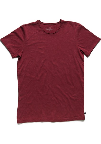 Erkek Bordo T-Shirt