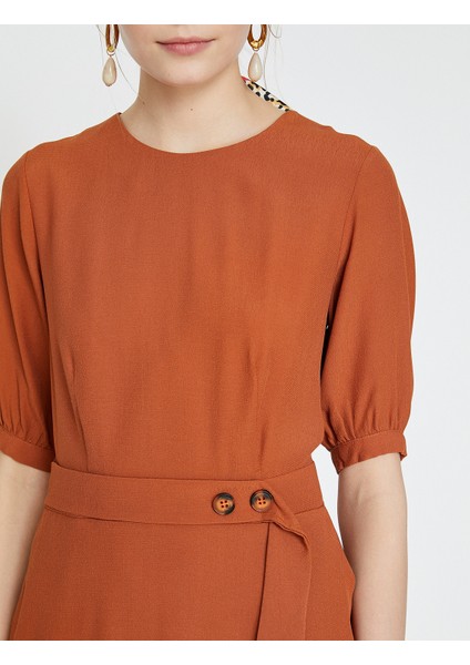 Düğme Detaylı Elbise indirimleri