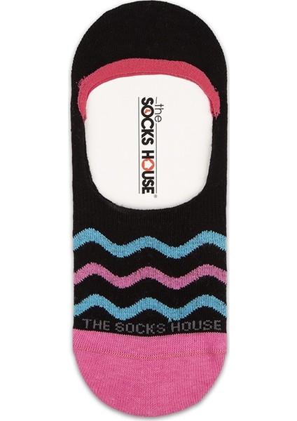 The Socks House Dalga Desenli Footie