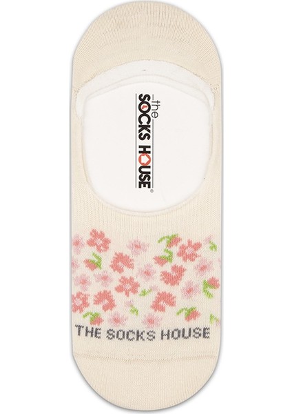 The Socks House Çiçek Desenli Footie