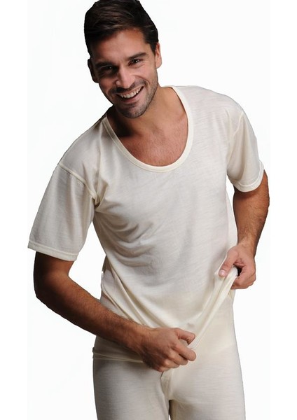 Süper Ince Termal Erkek Kısa Kol Atlet