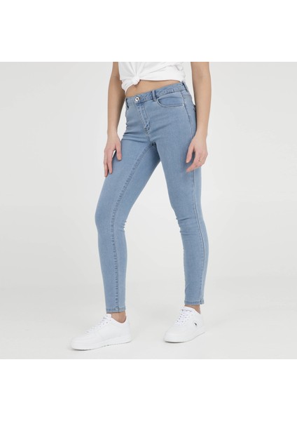 Vmjulia Flex İt Mr Slim Jegging Gu103 Jeans Kadın Kot Pantolon 10211611