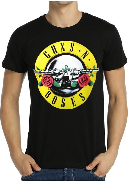 Guns N' Roses Siyah Erkek T-Shirt