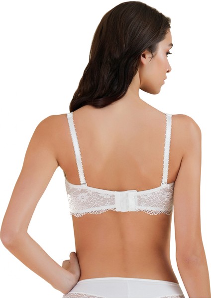 Bridal Straples Sütyen Ekru 41Su75201 modelleri