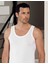 Likralı Modal Atlet Beyaz ME115 1