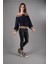 Omuzları Açıkta Kısa Sweatshirt 1