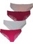 4'Lü Paket Iç Çamaşır Dantelli Fantazi Slip Külot 1