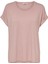 15106662 Kadın Moster S/S O-Neck Top Noos Jrs T-Shirt Pale Mauve 5