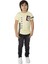Erkek Çocuk T-Shirt Strong Baskılı - Sarı - 8 Yaş - 128Cm Boy 1