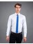 Slim Fit Düz Beyaz Armürlü Erkek Gömlek 1