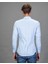 Süper Slim Fit Mavi Erkek Gömlek 3